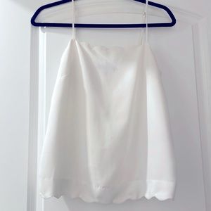 Banana Republic white camisole, XS. Gently worn.